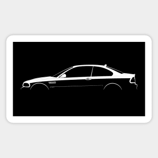 BMW M3 Coupe (E46) Silhouette Sticker